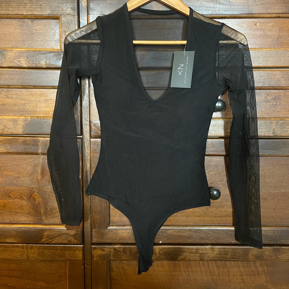 Brand New Klassy Network Mesh Back Bramisuit